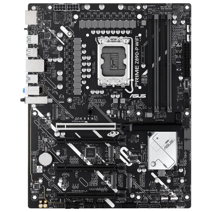 ASUS Intel PRIME Z890-P WIFI Scheda madre Intel ATX 14121 Fasi di Alimentazione Slot DDR5 PCIe 5.0 GPU di Nuova Generazione Porta USB-C Thunderbolt 4 Wi-Fi 7 Q-Antenna