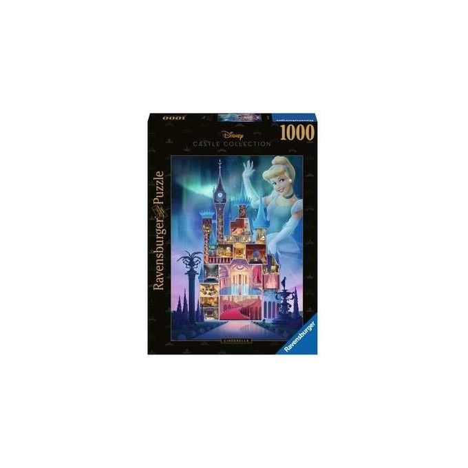 Ravensburger Puzzle 1000 Pezzi Disney Princess Cenerentola Castle Collection