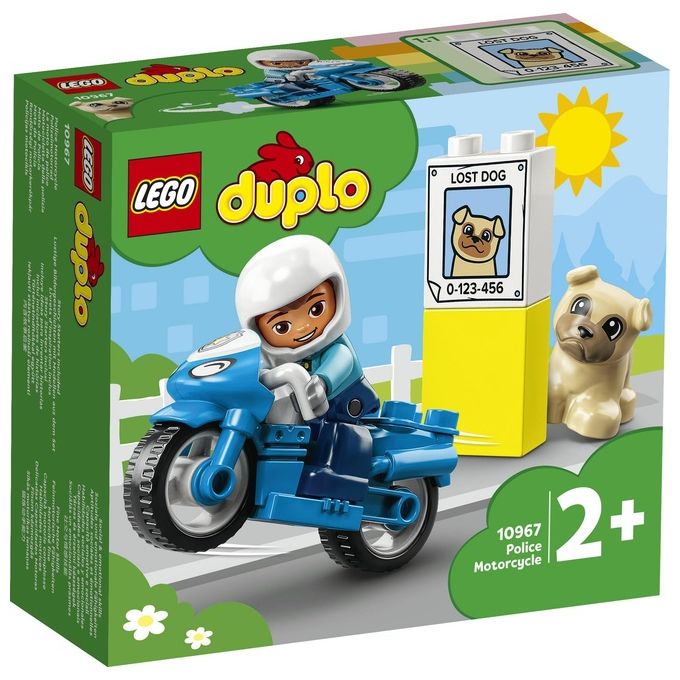 LEGO Duplo Town Moto della Polizia