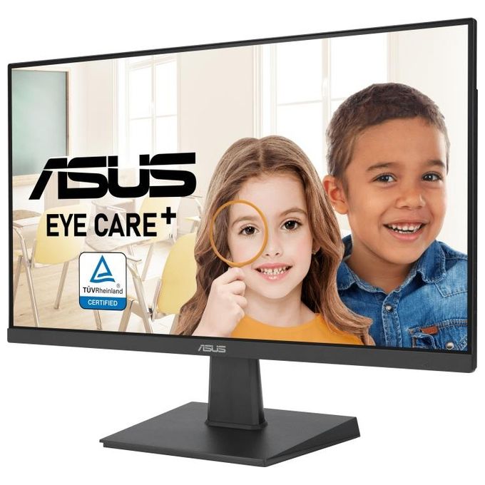 ASUS VA24EHF Eye Care Monitor Gaming 24” pollici (23,8), IPS Full HD, Frameless, 100Hz, Adaptive-Sync, 1ms MPRT, HDMI, Filtro Luci Blu, Anti-sfarfallio, Montabile a Parete, Nero