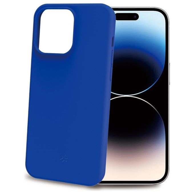 Celly Cromo Cover per iPhone 15 Pro Blu