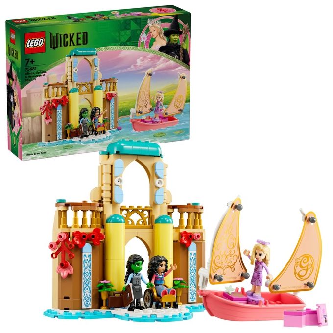 LEGO Wicked Glinda Elphaba e Nessarose all'Universita' di Shiz