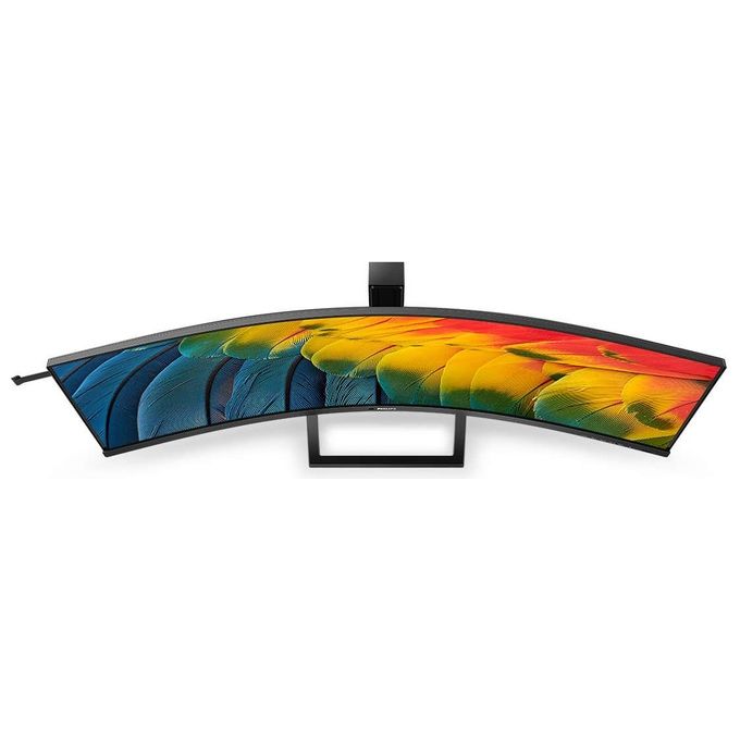 Philips Monitor 45B1U6900C-00 Monitor Curvo DQHD da 45 Pollici Adaptive Sync Altezza Regolabile 5120x1440 75 Hz HDMI DisplayPort USB-C 100 W PD Hub USB Nero