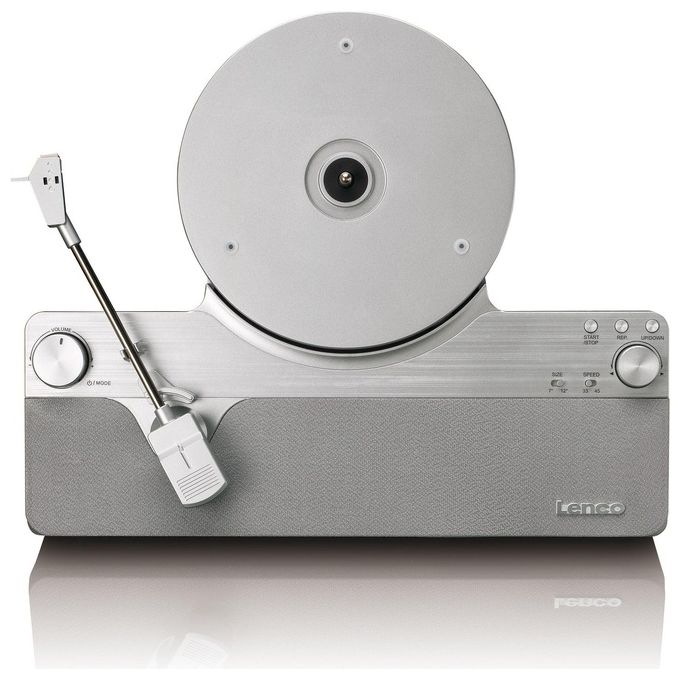 Lenco Giradischi LS Series LSA 071 Design Elegante in Silver e Legno