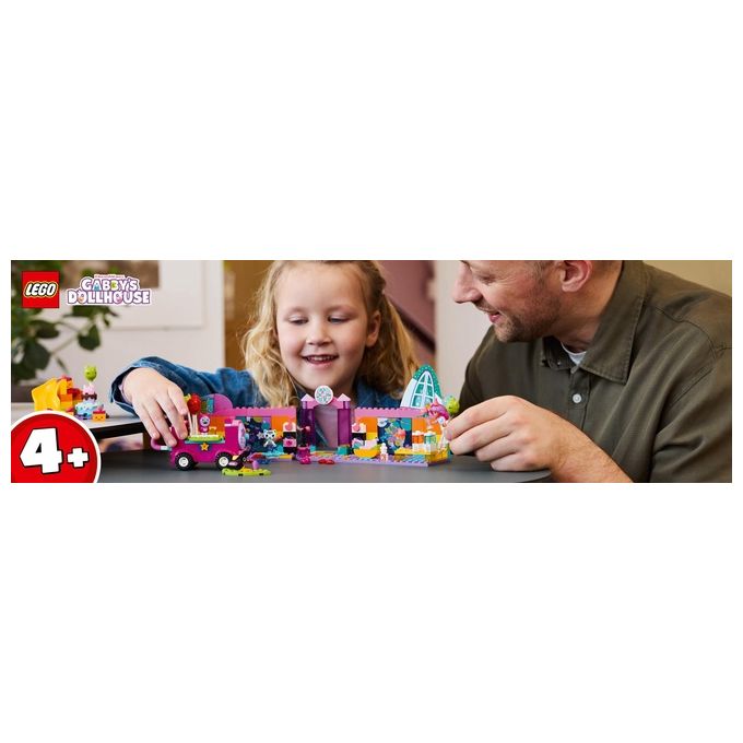 LEGO 10797 La Stanza della Festa di Gabby Set di Costruzione con 4 Personaggi e 252 Pezzi colore Multicolore