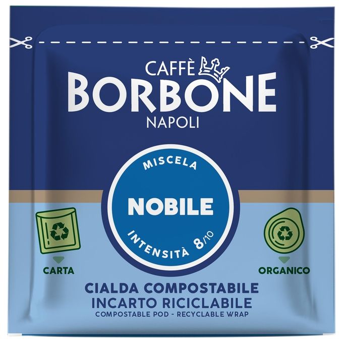 Caffe Borbone 44mm Cialde Miscela Blu 200 Pezzi