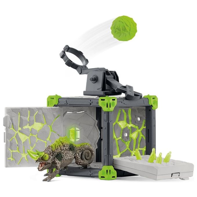 Schleich Eldrador Creatures BattleCave Camaleonte di Pietra