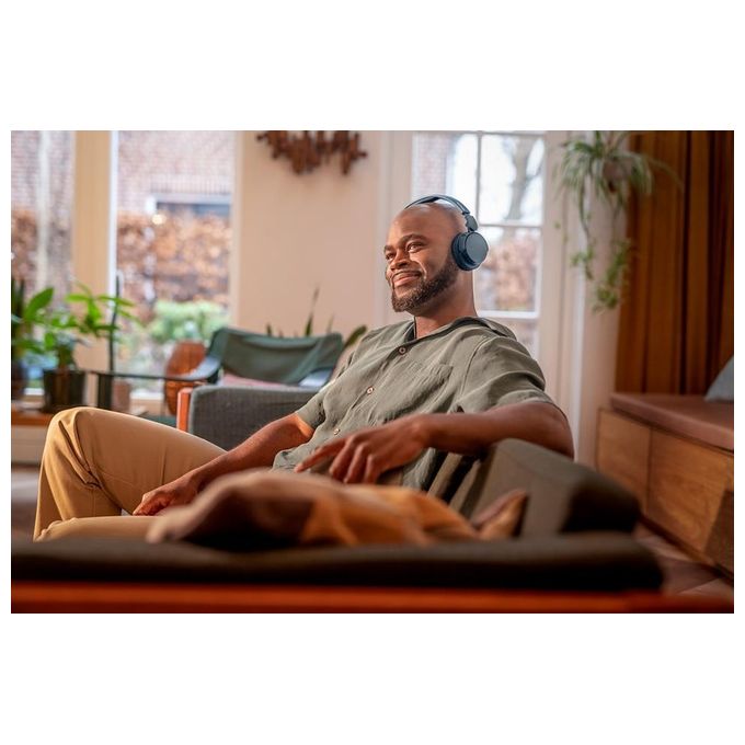 Philips Cuffia On-ear Wireless Bass blue