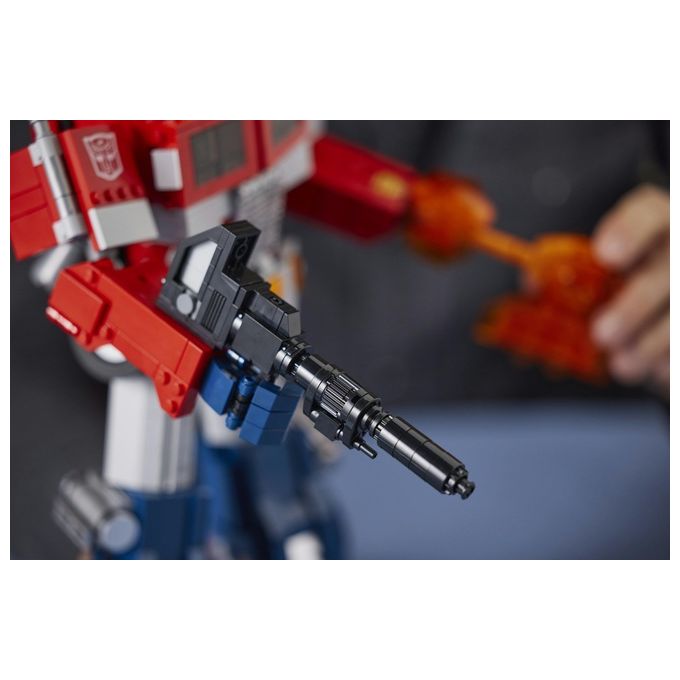 LEGO Icons Optimus Prime, Modellino da Costruire 2 in 1 del Leader dei Transformers, Set da Collezione per Adulti, 10302