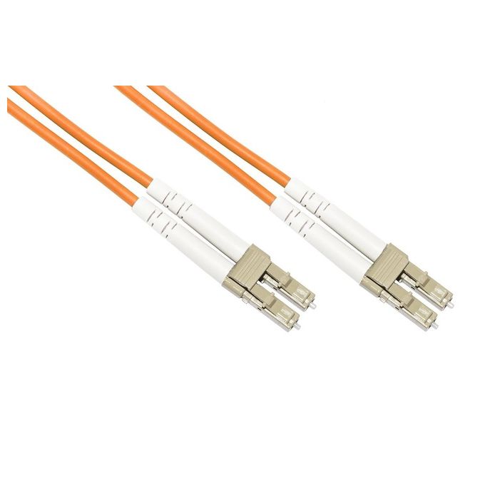 Link cavo fibra ottica lc a lc multimode duplex om2 50-125 mt.2