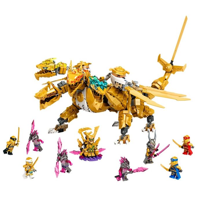 LEGO Ultra drago d'oro di Lloyd