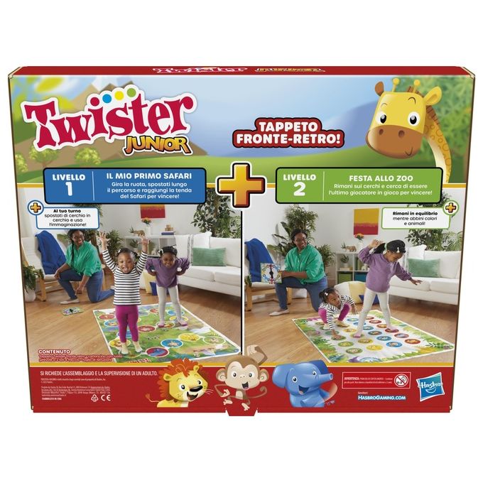 Hasbro Gioco di Societa' Twister Junior