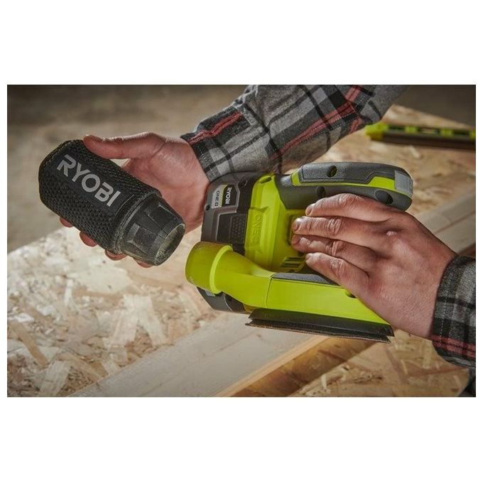 Ryobi R18ROS-0 Levigatrice Rotorbitale 18V ONE Batteria Non Inclusa Diametro Disco 125mm