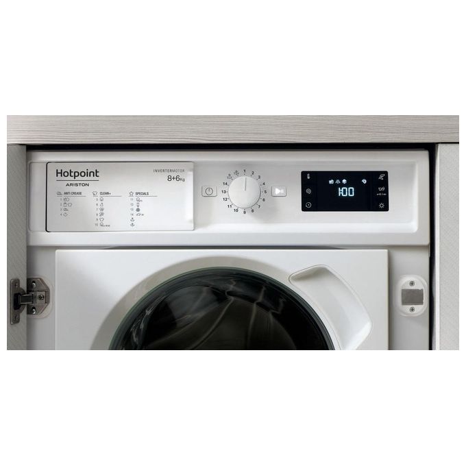 Hotpoint BI WDHG 861484 EU Lavasciuga da incasso Capacita' 8-6 Kg Classe D 1400 Giri-minuto Motore Inverter