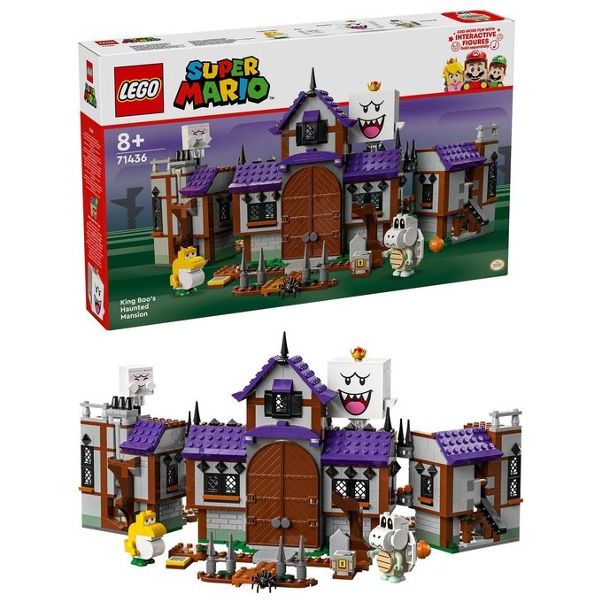 Lego Super Mario Villa Stregata di Re Boo
