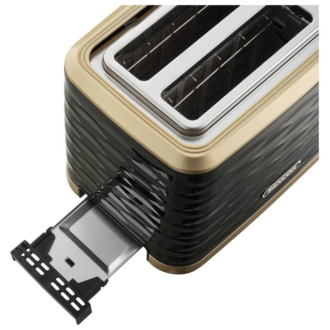 Sencor Tostapane 2 Fette 930W 7 Livelli Tostatura Nero