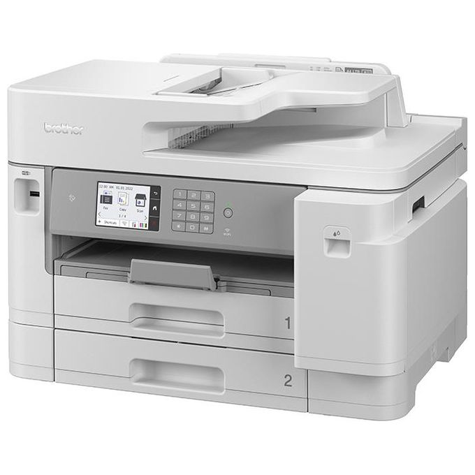 Brother MFC-J5955DW Stampante Inkjet Multifunzione a colori con stampa fino al formato A3, PCL, duplex, ADF, doppio cassetto, rete wireless e cablata, NFC