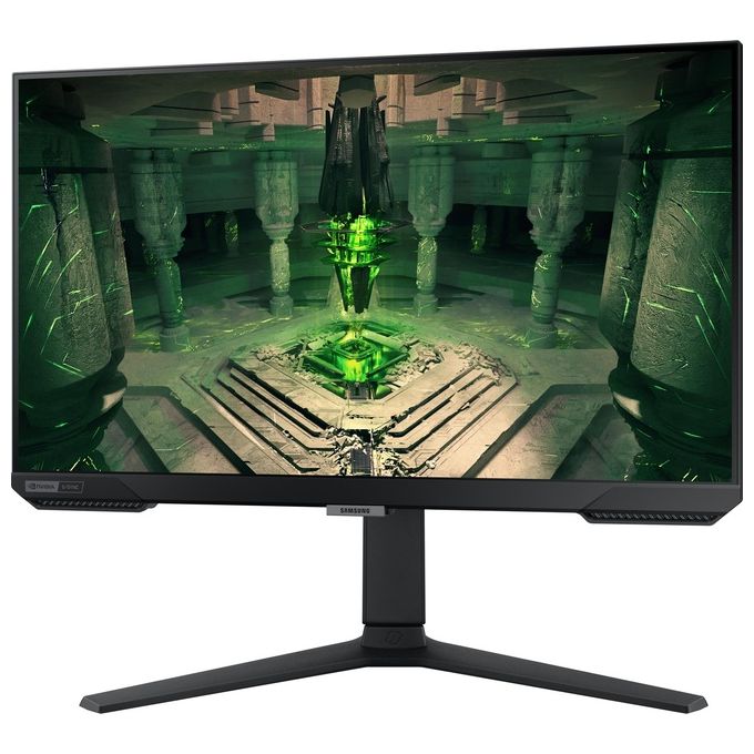 Samsung Monitor Gaming Odyssey G4 (S25BG400), Flat, 25'', 1920x1080 FHD, IPS, 240 Hz, 1 ms, Freesync, G-Sync, HDMI, Display Port, Ingresso Audio, HAS, Pivot, Eye Saver Mode, Flicker Free