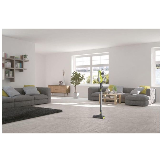 Hoover HF1 HF110H 011 Scopa Elettrica Senza Sacchetto 0.9 Litri 170W Argento-Rosso