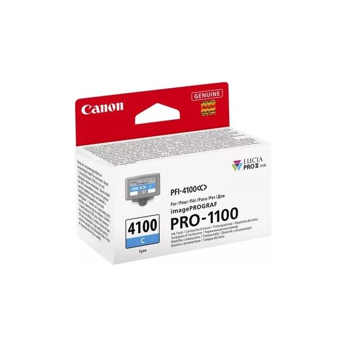 Canon PFI-4100 C Cartuccia d'Inchiostro Ciano