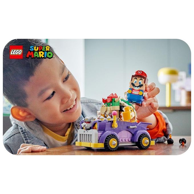LEGO Super Mario 71431 Pack di Espansione Il Bolide di Bowser, Giochi Bambini 8+ Anni con Personaggio e Macchina Giocattolo
