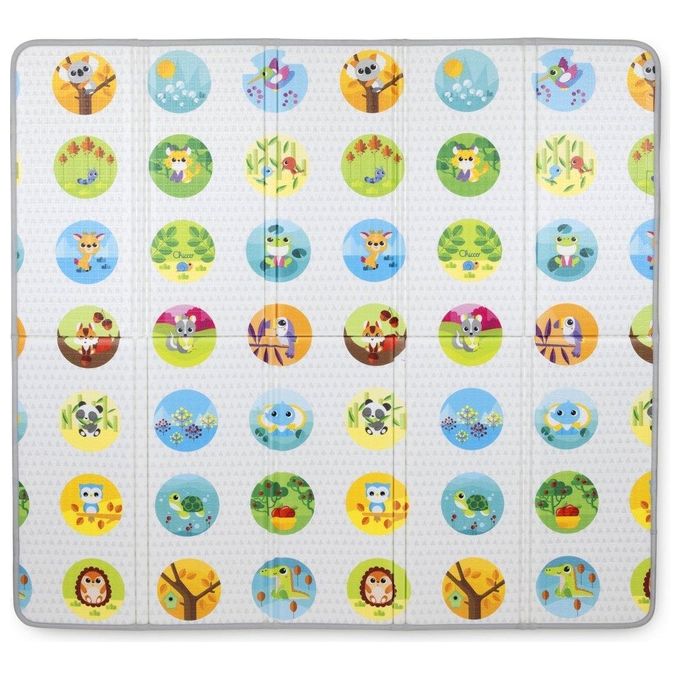 Chicco Maxi Tappeto da Gioco Bambini 2in1 Animali e Paesaggio