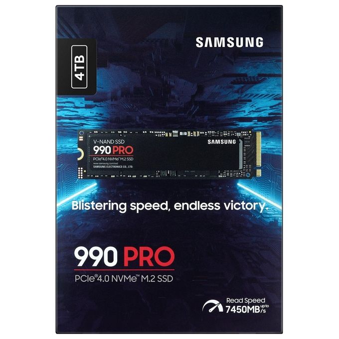Samsung SSD 990 PRO NVMe M.2 SSD 4Tb