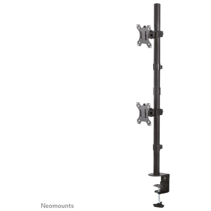 NewStar Montaggio a Scrivania per 2 Display Lcd Tilt and Swivel Nero Dimensione Schermo 10''-32