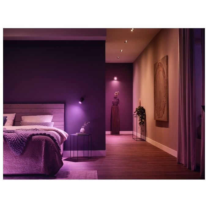 Philips Hue White and Color Ambiance MR16 Faretto Connesso Confezione da 2