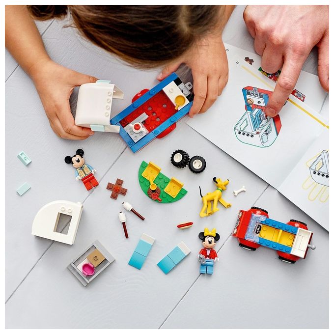 LEGO Mickey e Friends Vacanza in Campeggio con Topolino e Minnie