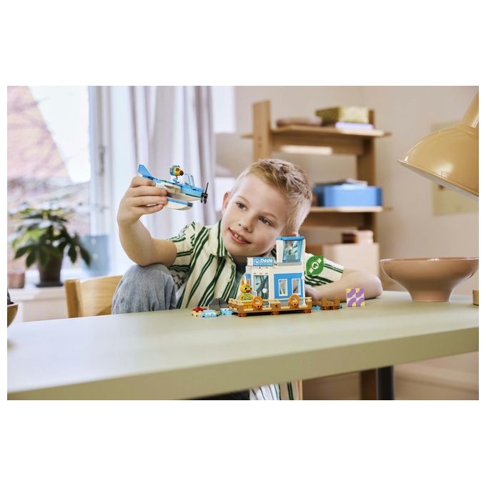 LEGO 77051 Animal Crossing Set da Costruzione con Aeroporto e Idrovolante Giocattolo 292 Pezzi colore Multicolore