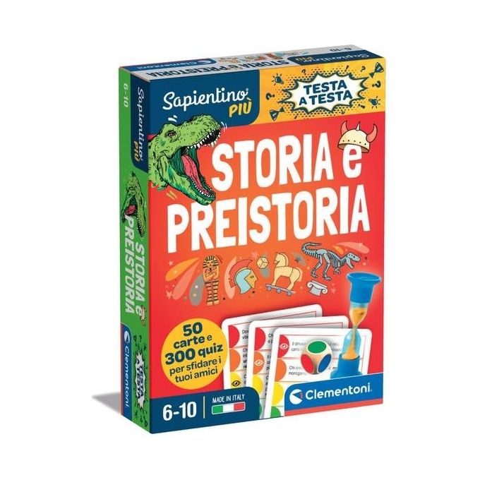 Clementoni Sapientino Testa a Testa Storia Preistoria