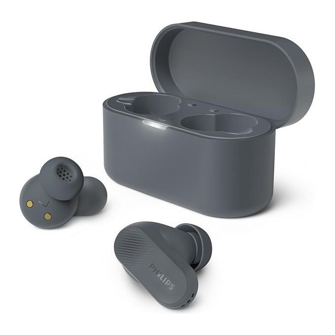 Philips 3000 series TAT3509GY-00 cuffia e auricolare True Wireless Stereo (TWS) In-ear Musica e Chiamate Bluetooth Grigio