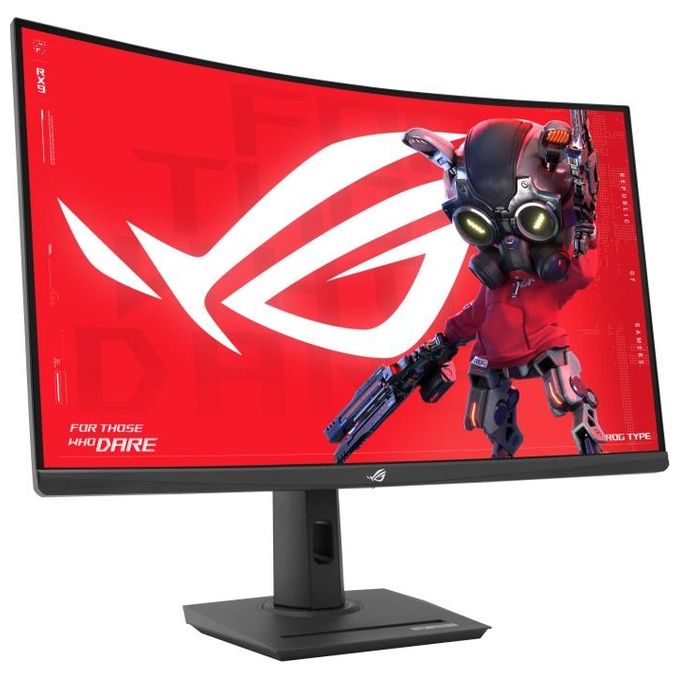 ASUS ROG Strix XG32WCMS Monitor Gaming Curvo da 32'' pollici (315) QHD 2560x1440 280Hz e Tempo di Risposta 1ms Extreme Low Motion Blur Sync USB Type-C DisplayWidget Center HDR Nero
