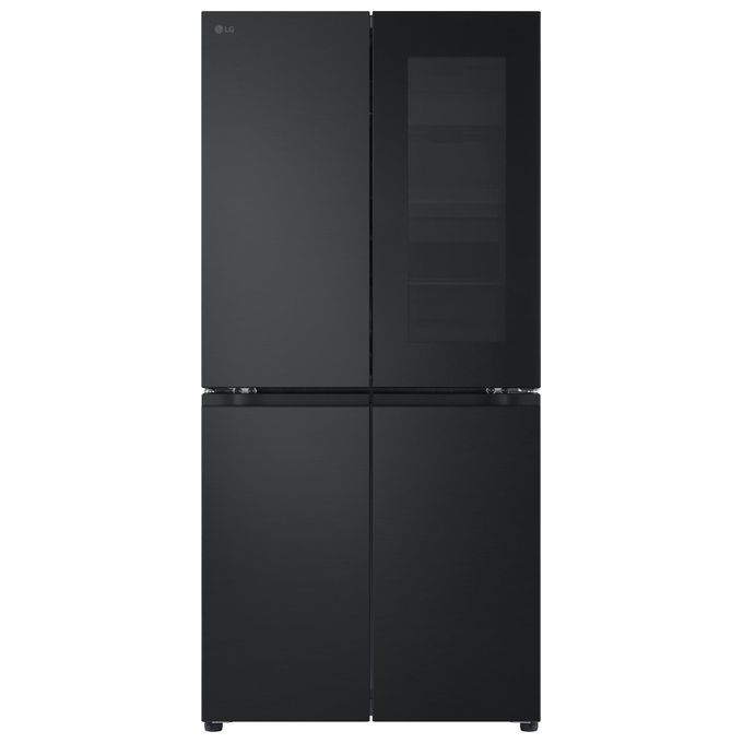 LG GMV860EPDE Frigorifero Multidoor InstaView Slim 530 Litri Classe E Wi-Fi Linear Cooling Total No Frost 835x1787x730 Matte Black