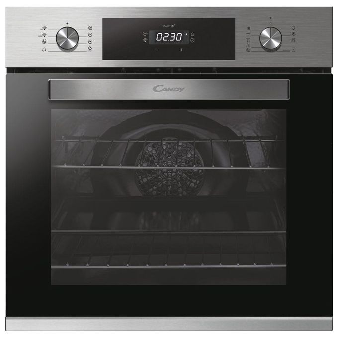 Candy FCDINE896X WIFI Timeless Forno Elettrico da Incasso Ventilato Multifunzione con Grill Wi-Fi Bluetooth 70 Litri 60 cm Classe A colore Acciaio Inox