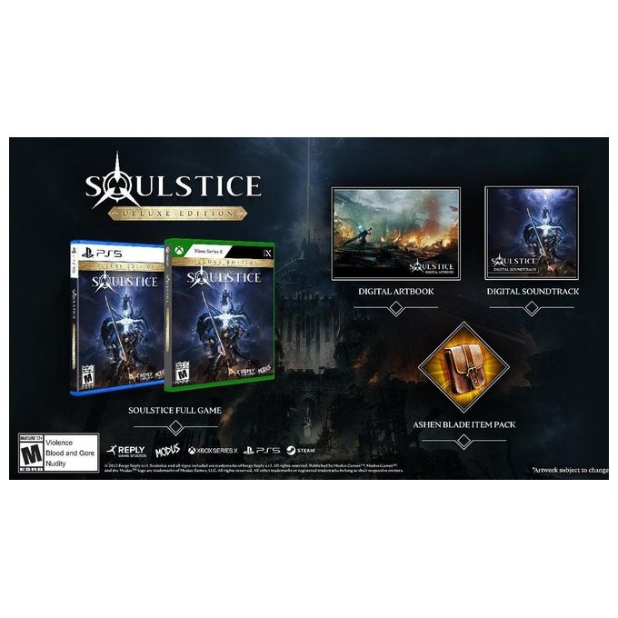Maximum Games Videogioco Soulstice Deluxe Edition per PlayStation 5