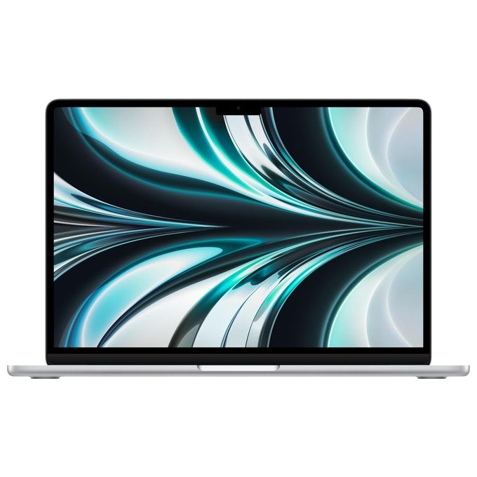 Apple MLXY3T-A MacBook Air Laptop 13,6'' M2 CPU 8-core GPU 8-core 8GB RAM 256GB SSD colore Argento
