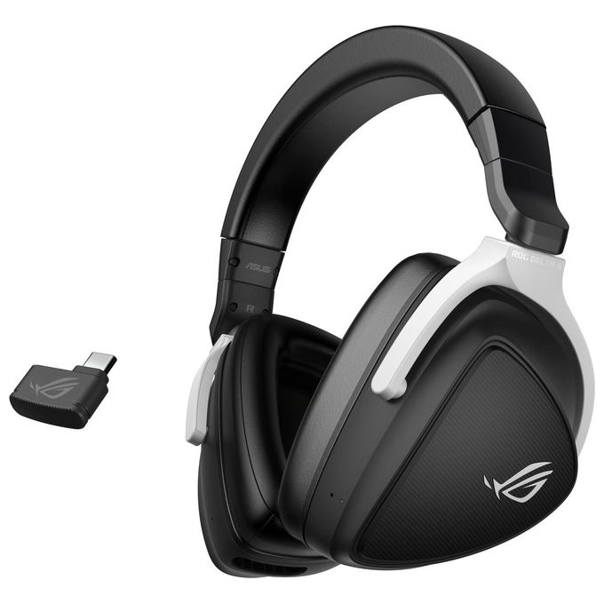 ASUS ROG Delta S Wireless Cuffie a Padiglione Giocare Bluetooth Nero