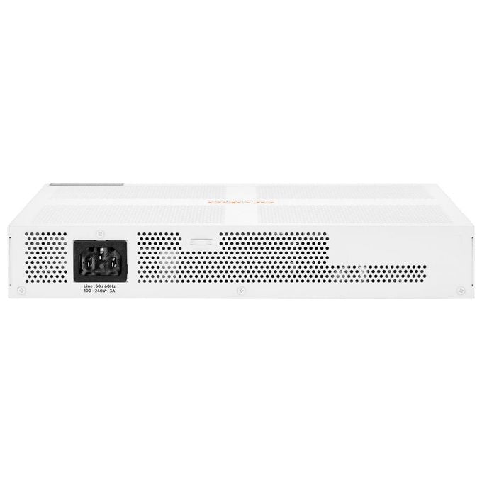 HP Enterprise Aruba Instant On 1430 16G Class4 PoE 124W Non gestito L2 Gigabit Ethernet 10-100-1000 Supporto Power over Ethernet 1U Bianco