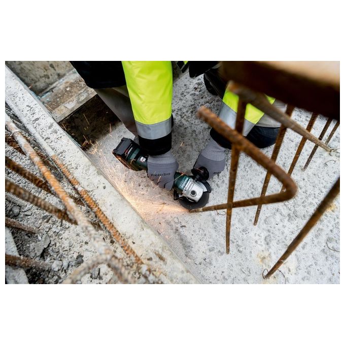 Metabo W 18 L 9-125 Quick Smerigliatrice Angolare a Batteria 125mm