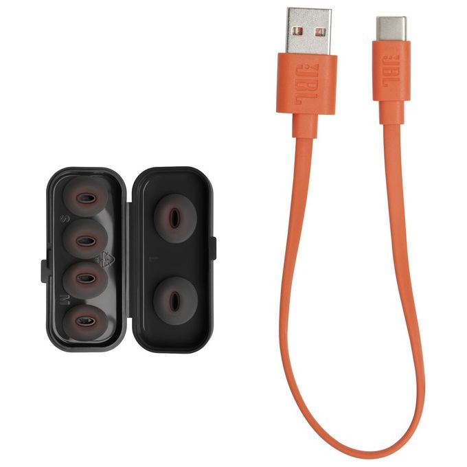 JBL Tune Flex TWS Auricolari In Ear True Wireless Bluetooth con Cancellazione Attiva del Rumore Bassi Potenti Impermeabili IPX4 824 Ore di Autonomia Combinata Custodia di Ricarica Nero