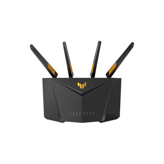 ASUS TUF-AX3000 V2, Router Estendibile con Mobile Tethering, Alternativa ai Router 4G 5G, Gaming, Dual Band, Wifi 6, 802.11ax, Mobile Game Mode, AiProtection Pro, Adaptive QoS, Port Forwarding