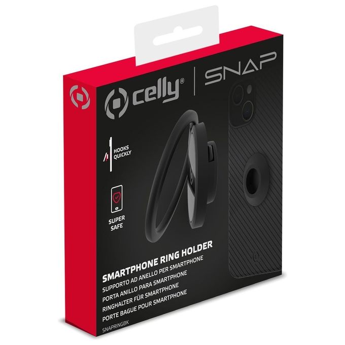 Celly Supporto per Smartphone Nero