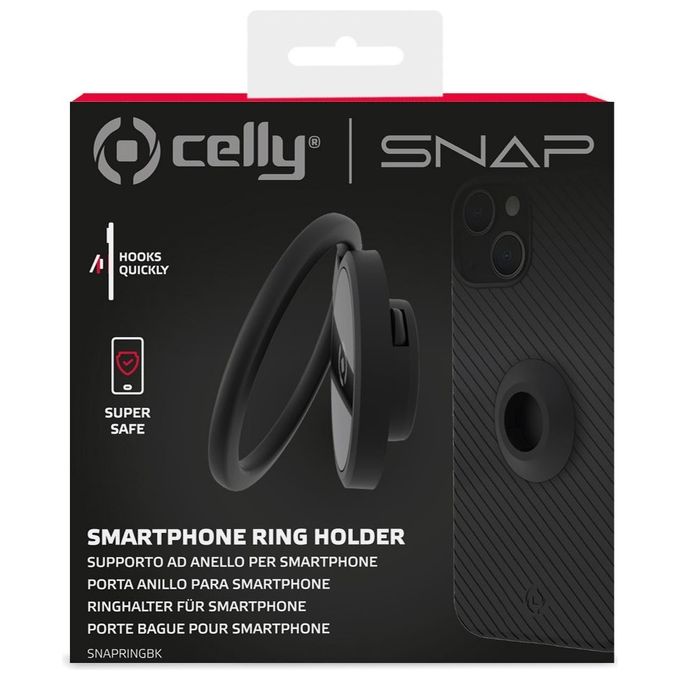 Celly Supporto per Smartphone Nero