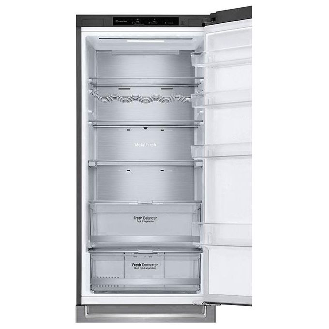 LG GBB72PZVCN1 Frigorifero Combinato Libera Installazione 384 Litri Classe Energetica C Acciaio Inossidabile