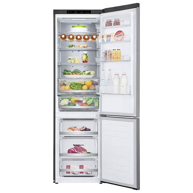 LG GBB72PZVCN1 Frigorifero Combinato Libera Installazione 384 Litri Classe Energetica C Acciaio Inossidabile