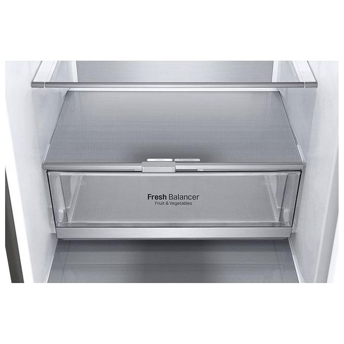 LG GBB72PZVCN1 Frigorifero Combinato Libera Installazione 384 Litri Classe Energetica C Acciaio Inossidabile