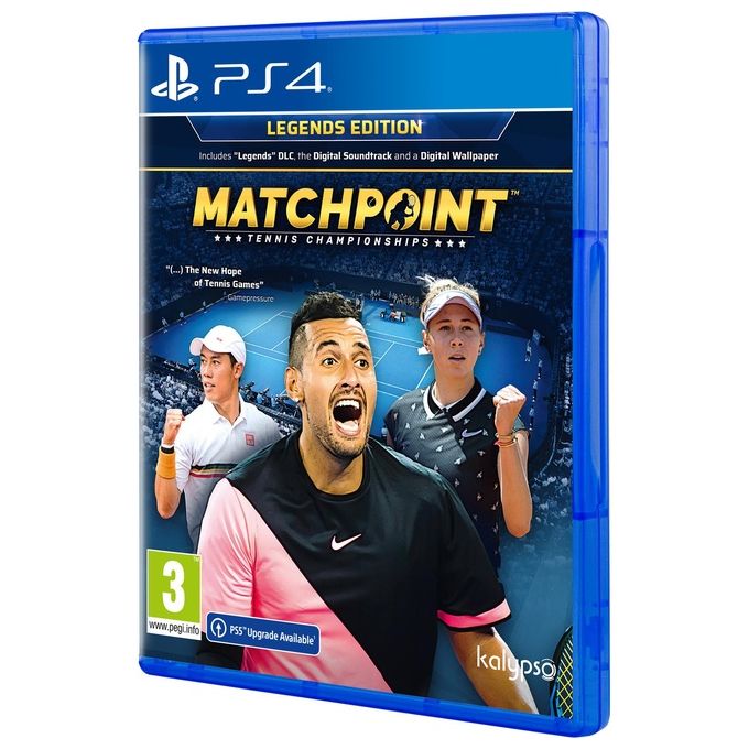Kalypso Videogioco Matchpoint Tennis Championship Legend per PlayStation 4