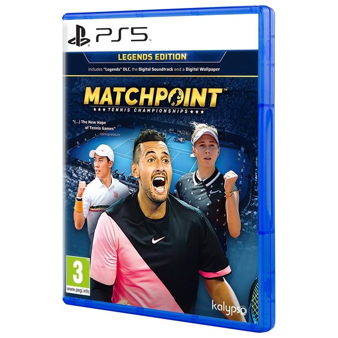 Kalypso Videogioco Matchpoint Tennis Championship Legend per PlayStation 5